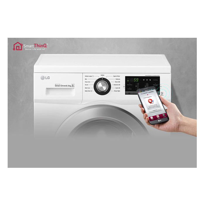 LG Mesin Cuci Front Loading 8.5 KG - FC1285S5V